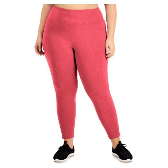 Ideology Sweat Set Leggings High Rise watermelon thigh Pink Plus - Picture 2 of 5